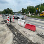 24.05.2023. Kielce ŚCO. Remont ulic wokół ŚCO / Fot. Wiktor Taszłow - Radio Kielce