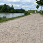 20.05.2023. Kielce. Zalew Kielecki. Ścieżka wokół zalewu / Fot. Wiktor Taszłow - Radio Kielce