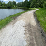 20.05.2023. Kielce. Zalew Kielecki. Ścieżka wokół zalewu / Fot. Wiktor Taszłow - Radio Kielce