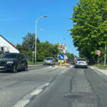 Ważna ulica będzie jednokierunkowa - Radio Kielce 31.05.2023. Kielce. Ulica Krakowska. / Fot. Wiktor Taszłow - Radio Kielce