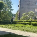 14.05.2023. Sandomierz. Koszenie traw / Fot. Grażyna Szlęzak - Radio Kielce