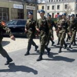 12.05.2023. Opatów. Ślubowanie uczniów klas mundurowych / Fot. Grażyna Szlęzak - Radio Kielce