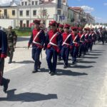 12.05.2023. Opatów. Ślubowanie uczniów klas mundurowych / Fot. Grażyna Szlęzak - Radio Kielce