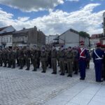 12.05.2023. Opatów. Ślubowanie uczniów klas mundurowych / Fot. Grażyna Szlęzak - Radio Kielce