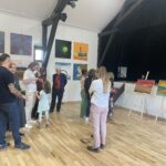 Zawichost. Wystawa w remizie Ochotniczej Straży Pożarnej. / Fot. Grażyna Szlęzak - Radio Kielce