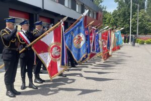 22.05.2023. Sandomierz. Powiatowe obchody Dnia Strażaka / Fot. Grażyna Szlęzak - Radio Kielce