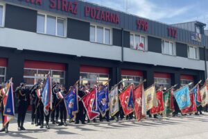 22.05.2023. Sandomierz. Powiatowe obchody Dnia Strażaka / Fot. Grażyna Szlęzak - Radio Kielce