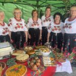 28.05.2023. Obrazxów. Bitwa Regionów. Na zdjęciu: KGW „Herbaciarki” z Sulisławic / Fot. Grażyna Szlęzak - Radio Kielce