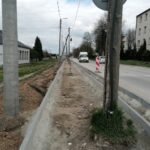 05.04.2023. Pińczów. Nowo budowana ścieżka rowerowa / Fot. Marta Gajda-Kruk - Radio Kielce