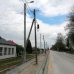 05.04.2023. Pińczów. Nowo budowana ścieżka rowerowa / Fot. Marta Gajda-Kruk - Radio Kielce