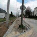 05.04.2023. Pińczów. Nowo budowana ścieżka rowerowa / Fot. Marta Gajda-Kruk - Radio Kielce