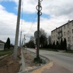 05.04.2023. Pińczów. Nowo budowana ścieżka rowerowa / Fot. Marta Gajda-Kruk - Radio Kielce