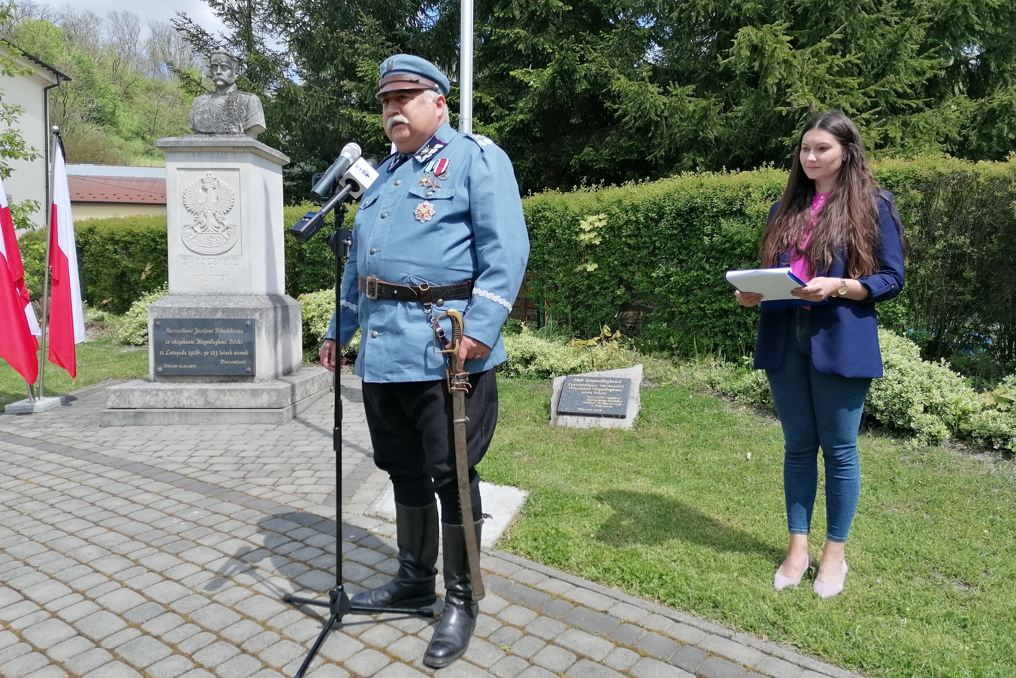 Pińczów uczcił 88. rocznicę śmierci Józefa Piłsudskiego