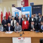 16.05.2023. Starachowice, Podpisanie umowy na budowę wiaduktu w Starachowicach / Fot. Anna Głąb - Radio Kielce