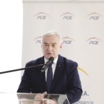 11.05.2023. Kielce. Otwarcie nowego bloku gazowego PGE Energia Ciepła. Na zdjęciu: Andrzej Bętkowski - marszałek województwa / Fot. Jarosław Kubalski - Radio Kielce