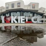 17.05.2023. Kielce. KCK. Napis I love Kielce / Fot. Jarosław Kubalski - Radio Kielce