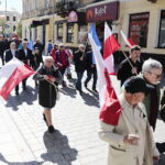 01.05.2023. Kielce. Pochód pierwszomajowy / Fot. Wiktor Taszłow - Radio Kielce