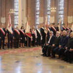 01.05.2023. Kielce. Uroczystości Międzynarodowego Dnia Solidarności Ludzi Pracy. Msza św. w kościele św. Józefa Robotnika / Fot. Wiktor Taszłow - Radio Kielce