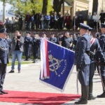 Bóg, Honor, Ojczyzna na sztandarze Aresztu Śledczego