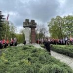 03.05.2023. Jędrzejów. Uroczystości w rocznicę uchwalenia Konstytucji 3 maja / Fot. Paulina Michta - Radio Kielce