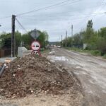 19.05.2023. Suchedniów. Budowa kanalizacji przy ul. Żeromskiego / Fot. Paulina Michta - Radio Kielce