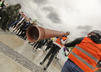 Kielce. Korowód studencki