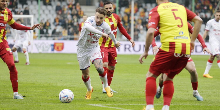 07.05.2023. Kielce. Mecz Korona Kielce - Raków Częstochowa. / Fot. Jarosław Kubalski - Radio Kielce