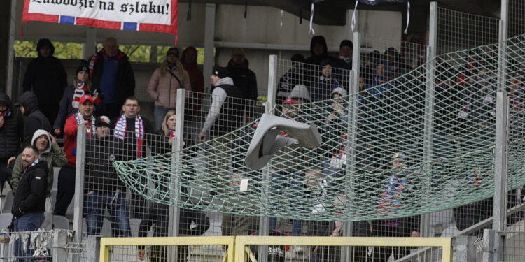 07.05.2023. Kielce. Mecz Korona Kielce - Raków Częstochowa. / Fot. Jarosław Kubalski - Radio Kielce