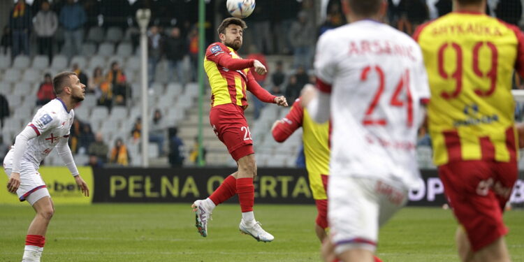 07.05.2023. Kielce. Mecz Korona Kielce - Raków Częstochowa. / Fot. Jarosław Kubalski - Radio Kielce