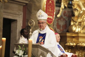 07.05.2023 Kielce. Uroczystość Najświętszej Maryi Panny Łaskawej, głównej Patronki Kielc. Arcybiskup Stanisław Budzik, metropolita lubelski / Fot. Jarosław Kubalski - Radio Kielce