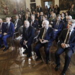 Muzeum Narodowe w Kielcach w elitarnym gronie z mecenasem - Radio Kielce 12.05.2023. Kielce. Pałac Biskupów Krakowskich. Podpisanie umowy o współpracy pomiędzy Muzeum Narodowym w Kielcach a PGE / Fot. Jarosław Kubalski - Radio Kielce