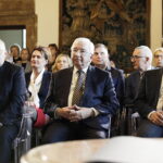 Muzeum Narodowe w Kielcach w elitarnym gronie z mecenasem - Radio Kielce 12.05.2023. Kielce. Pałac Biskupów Krakowskich. Podpisanie umowy o współpracy pomiędzy Muzeum Narodowym w Kielcach a PGE. Na zdjęciu od lewej: prezes PGE Wojciech Dąbrowski, poseł Krzysztof Lipiec i senator Krzysztof Słoń / Fot. Jarosław Kubalski - Radio Kielce