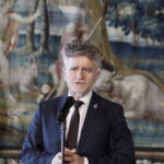 Muzeum Narodowe w Kielcach w elitarnym gronie z mecenasem - Radio Kielce 12.05.2023. Kielce. Pałac Biskupów Krakowskich. Podpisanie umowy o współpracy pomiędzy Muzeum Narodowym w Kielcach a PGE. Senator Krzysztof Słoń / Fot. Jarosław Kubalski - Radio Kielce