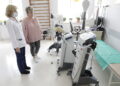 12.05.2023. Kielce. Wojewódzki Szpital Zespolony. Sprzęt rehabilitacyjny zakupiony dzięki funduszom unijnym / Fot. Jarosław Kubalski - Radio Kielce
