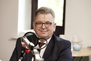 15.05.2023 Radio Kielce. Studio Polityczne. Tomasz Pleban - Prawo i Sprawiedliwość / Fot. Jarosław Kubalski - Radio Kielce