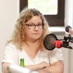 15.05.2023 Radio Kielce. Studio Polityczne. Julia Polakowska - Konfederacja / Fot. Jarosław Kubalski - Radio Kielce