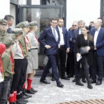 20.05.2023. Działoszyce. Wizyta premiera Mateusza Morawieckiego. / Fot. Jarosław Kubalski - Radio Kielce