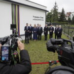 20.05.2023. Działoszyce. Wizyta premiera Mateusza Morawieckiego. / Fot. Jarosław Kubalski - Radio Kielce