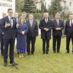 20.05.2023. Działoszyce. Wizyta premiera Mateusza Morawieckiego. / Fot. Jarosław Kubalski - Radio Kielce