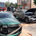 Wypadek w Skarżysku-Kamiennej. Są ranni - Radio Kielce 22.05.2023. Skarżysko-Kamienna. Wypadek / Fot. KP PSP Skarżysko-Kamienna