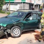 Wypadek w Skarżysku-Kamiennej. Są ranni - Radio Kielce 22.05.2023. Skarżysko-Kamienna. Wypadek / Fot. KP PSP Skarżysko-Kamienna