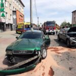 Wypadek w Skarżysku-Kamiennej. Są ranni - Radio Kielce 22.05.2023. Skarżysko-Kamienna. Wypadek / Fot. KP PSP Skarżysko-Kamienna