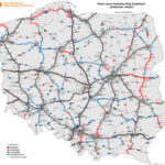 Mapa stanu budowy dróg krajowych / źródło: GDDKiA
