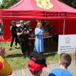 22.05.2023. Kielce. „Spartakiady bez granic Sport CK”. Przemawia wiceminister Anna Krupka. / Fot. Wiktor Taszłow - Radio Kielce