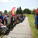 22.05.2023. Kielce. „Spartakiady bez granic Sport CK”. Przemawia wiceminister Anna Krupka. / Fot. Wiktor Taszłow - Radio Kielce