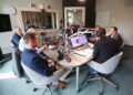 22.05.2023. Kielce. Studio Polityczne Radia Kielce / Fot. Wiktor Taszłow - Radio Kielce
