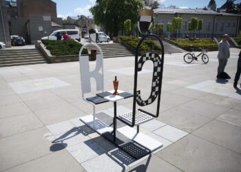 Sobota z szachami na Placu Artystów