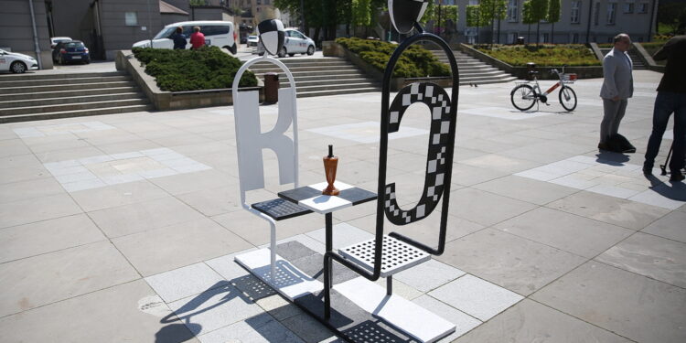 Sobota z szachami na Placu Artystów