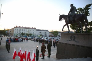 12.05.2023. Kielce. 88. rocznica śmierci marszałka Józefa Piłsudskiego. / Fot. Wiktor Taszłow - Radio Kielce