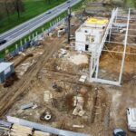 Włostów. Budowa inkubatora przemysłowego / Fot. Starostwo Powiatowe w Opatowie